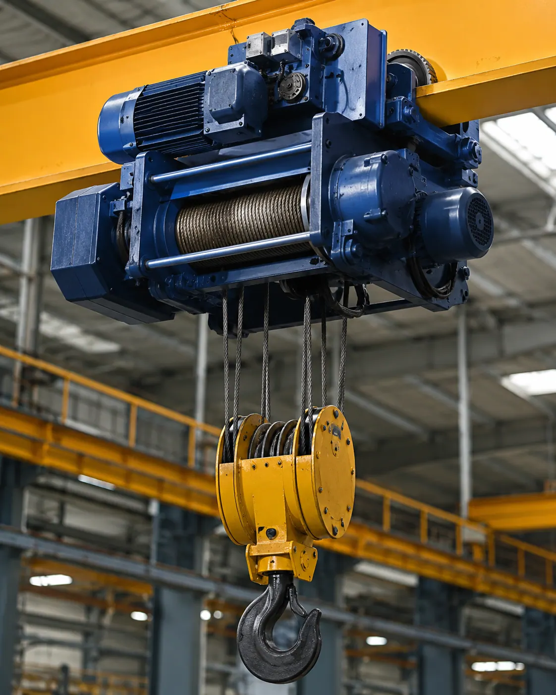 Hydraulic lifting component detail