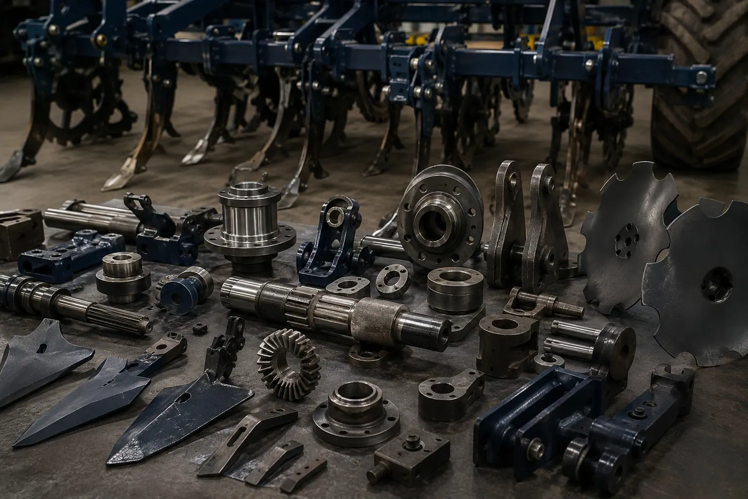 Agricultural machinery replacement components