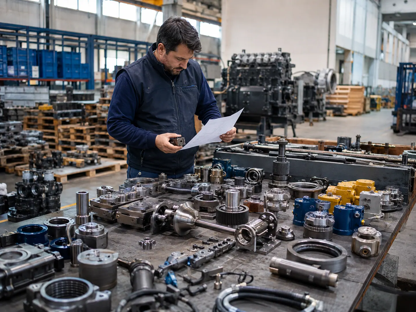 Assorted industrial components sourced to requirement