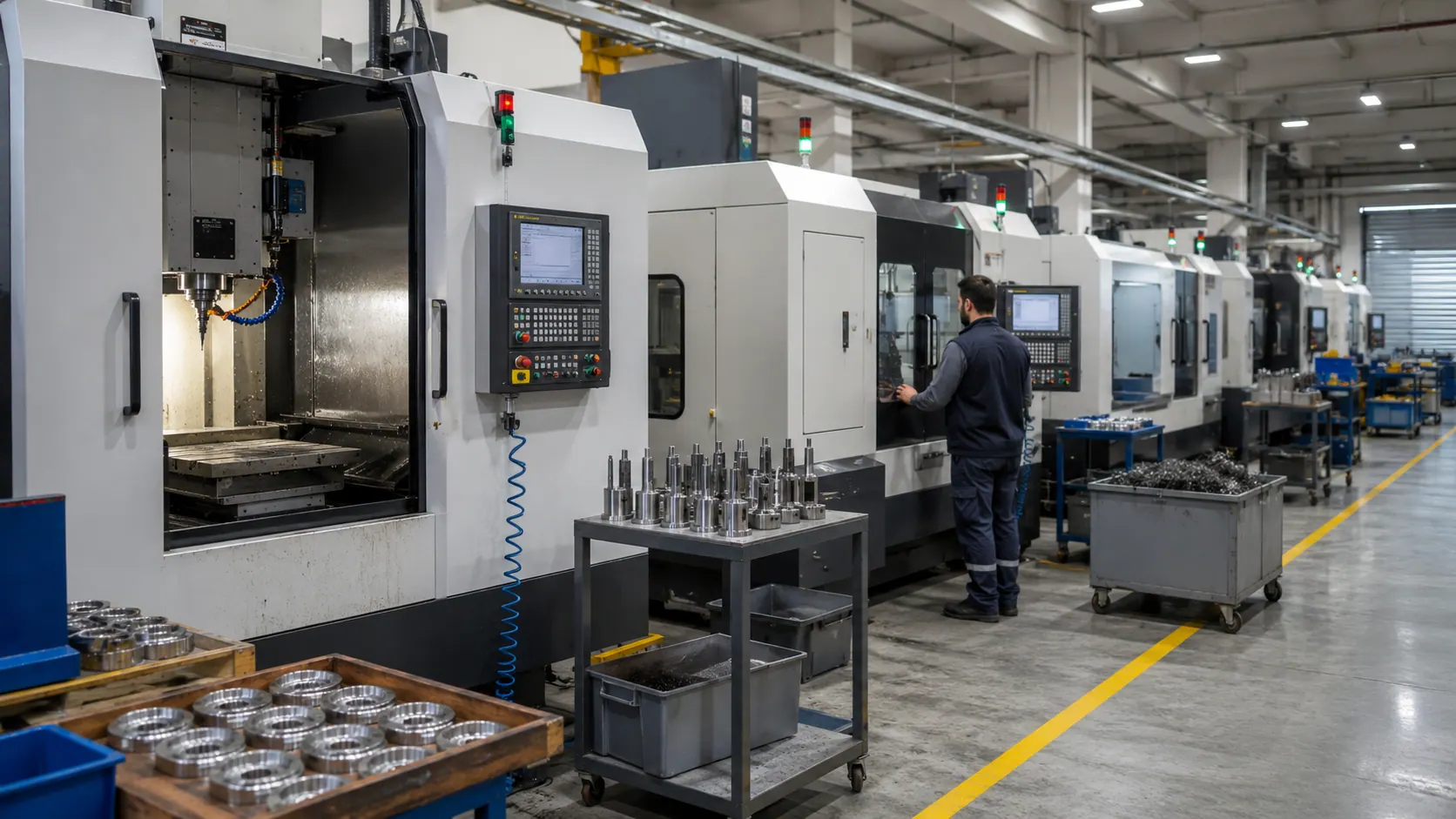 CNC production capability in Türkiye